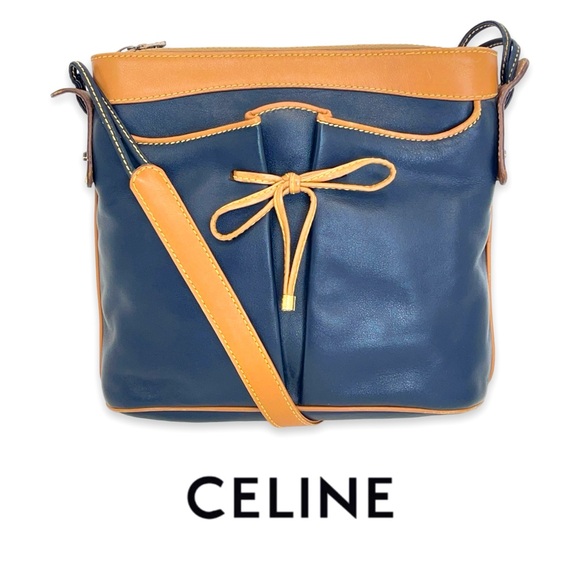 Celine Vintage Cossbody Bag w Bow Bags